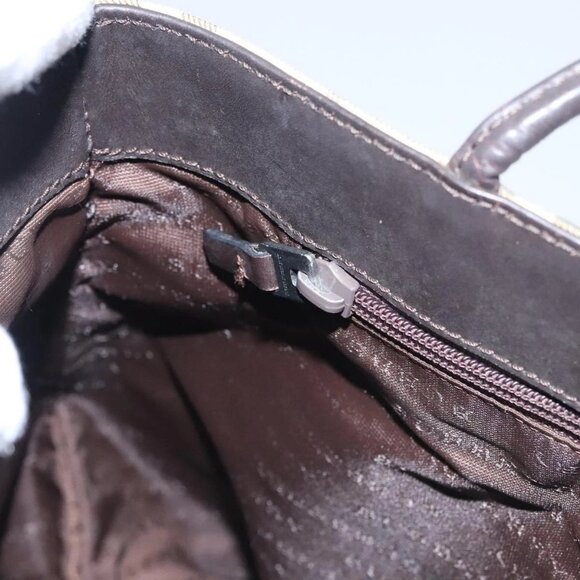 BURBERRY Nova Check Tote Bag PVC Beige Auth 104293 - Picture 13 of 16